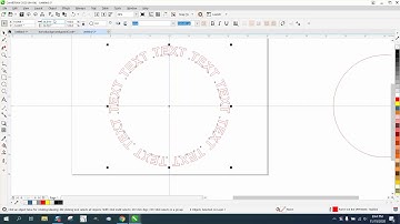 Corel Draw Tips & Tricks ONE WORD around a circle and space the equal apart Part 2