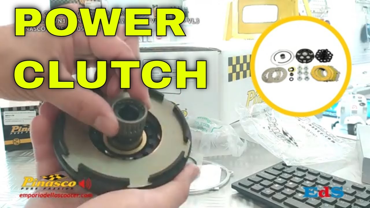 PINASCO Frizione Vespa POWER CLUTCH, VM1 VM2, VN1 VN2, VL1 VL2 VL3, VB1