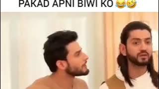 #ishqbaaz anika shivay om ru most funny sence 🤣subscribe for more and like the video
