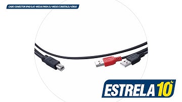 Cabo Conector para Ipad DJC-WeCai compatível com DDJ-WeGO e DDJ-ERGO - Pioneer DJ