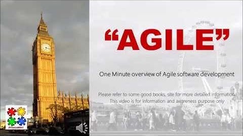 One Minute Agile Overview - ProcessWhirl