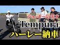 【納車】ついにTempuraもハーレー乗りに!謎の美女と乗車練習!