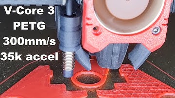 Rat Rig V-Core 3 500 printing 3.1 upgrade parts at high speed