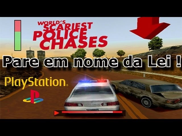 Jogando e Comentando World´s Scariest Police Chases (PS1) 