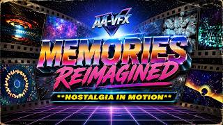 Memories Reimagined | Nostalgia in Motion | Retro Beats & 4K VFX #4K #4KUHD #4KVideo #retro #vfx