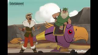 New Images for Paramount+'s 'Golden Axe' 