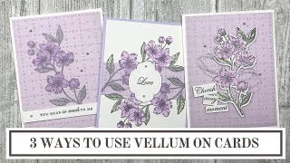 3 Simple Ways to Start Using Vellum in Card Making screenshot 4