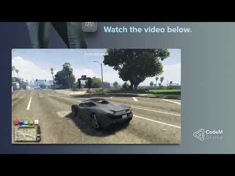 chrome_vOS94SgmjX CodeM Glassmorphism HUD (ESX) FiveM resource preview