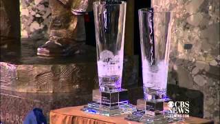 Cantor presents Obama with Lenox crystal vases