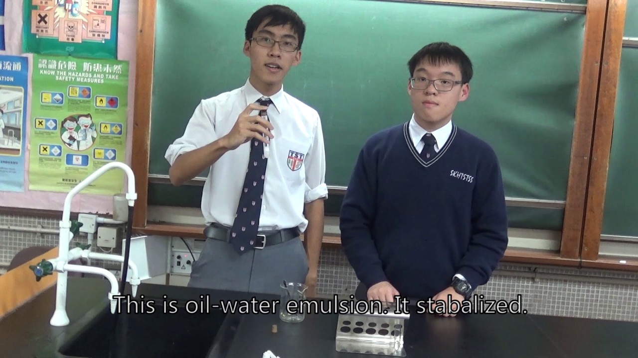 Experiment The reaction of detergent with hard water versus soft water