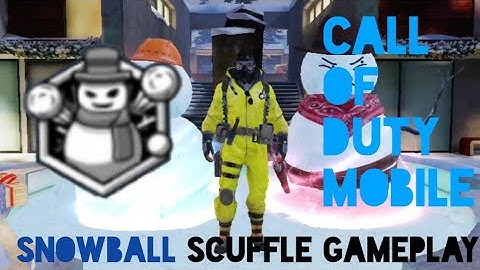 Call Of Duty: Mobile - NEW Snowball Scuffle Mode Gameplay