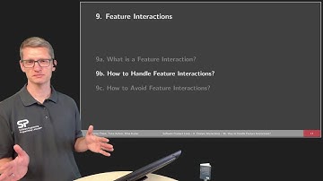 SPL09b How to Handle Feature Interactions? - Course on Software Product Lines