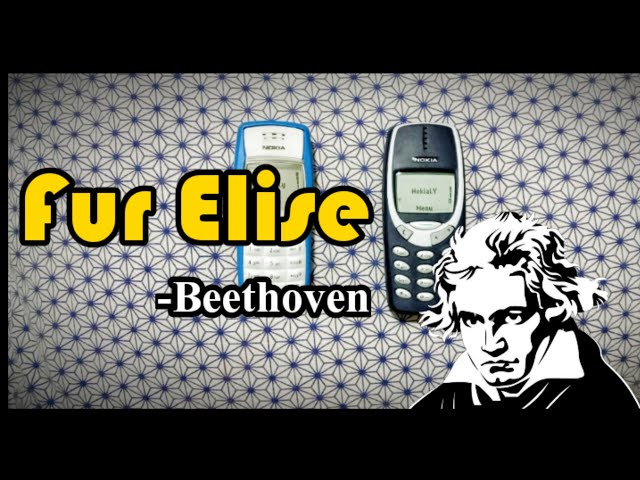 Fur Elise - Beethoven , Played on Nokia 3310 | Fur Elise Ringtone | by NokiaLy class=