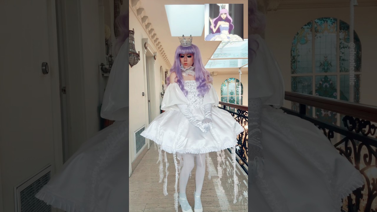 Princess Jellyfish cosplay 🪼👑 #makeup #cosplay #anime #princessjellyfish #manga #princess #cute