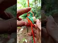 To make it stronger, use a double constrictor hitch to create an emergency ladder👍 #knot #rope #fyp