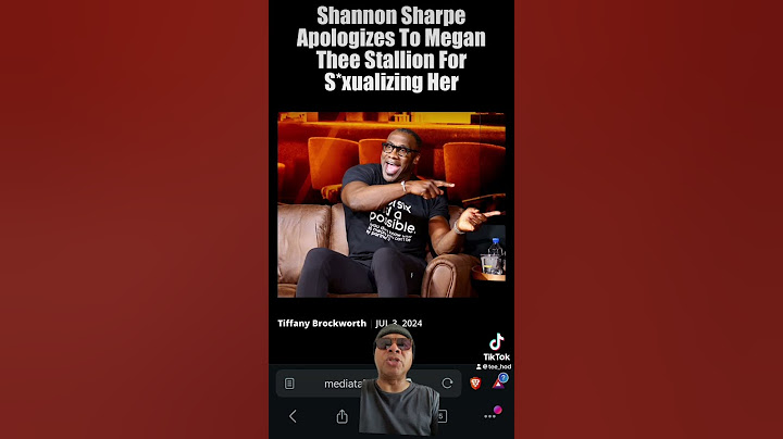 Shannon Sharpe Apologizes To Megan Thee Stallion! #shorts #megantheestallion #shannonsharpe