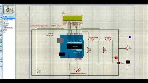 Simulación Proteus Sistema Bombeo Crudo
