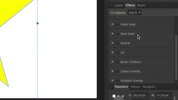 Affinity Designer Layers Effects