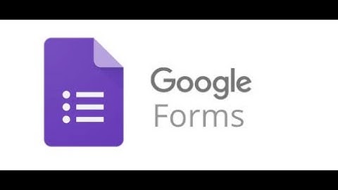 Google Formulieren - een formulier maken en verzenden