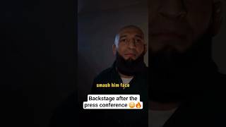 Khamzat Chimaev and Sean Strickland react to their press conference 👀