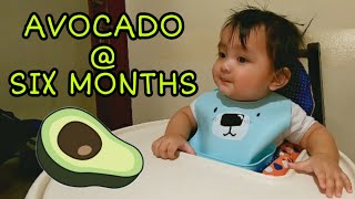 BABY'S FIRST TIME TO EAT SOLID FOOD AT 6 MONTHS