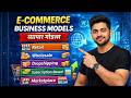 E-Commerce Business Models Explained | B2B, B2C, D2C, Dropshipping &amp; Marketplace | 2026 Guide