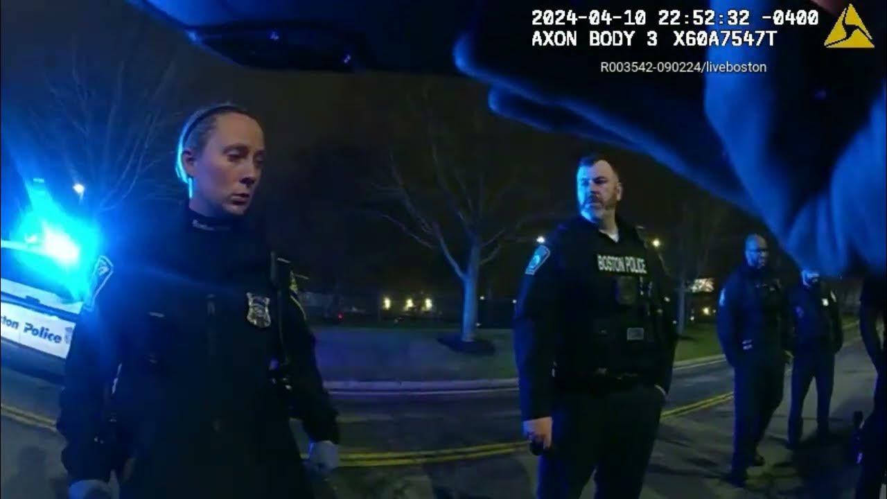 Boston Police Tackle and Arrest Fleeing Billerica Woman on Stolen