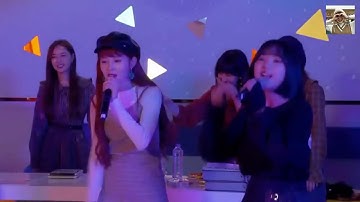 180819 UNI.T N.CA, Yebin, Suji & Hyunjoo sing Fire (2NE1)