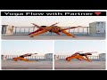 COUPLE YOGA FLOW|STRETCHING ASANAS FOR COUPLES|COUPLES YOGA|YOGA FLOW FOR TWO🙏💃