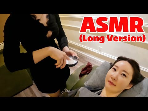 ASMR(꿀잠버튼)귀여운외모와 다른 힘과 기술로 편안함을 주는 전신케어ㅡ베트남Full body care with different power and skills than looks