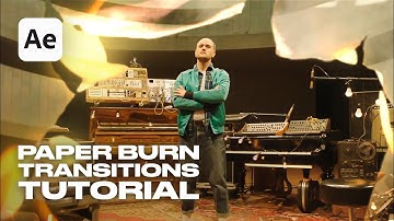How To Use Paper Burn Transitions in After Effects | Quick Tutorial