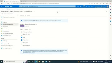 Azure SSPR Setup | Self Service Password reset | Azure AD | SSPR