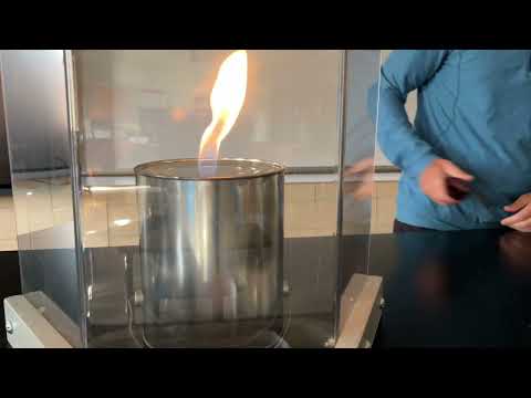 Methane Paint Can Stages