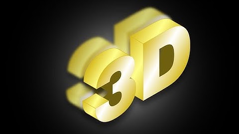 Create 3D Extrude & Bevel on Text with Adobe illustrator Tutorial
