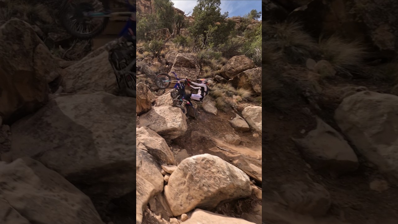 @codywebb2 is 4th overall this USHE season! 🎥 @IanHowes2014 #MoabHardEnduro #USHardEnduro