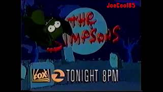 The Simpsons Fox Promo 1993 Treehouse Of Horror Iv S05E05 30 Second