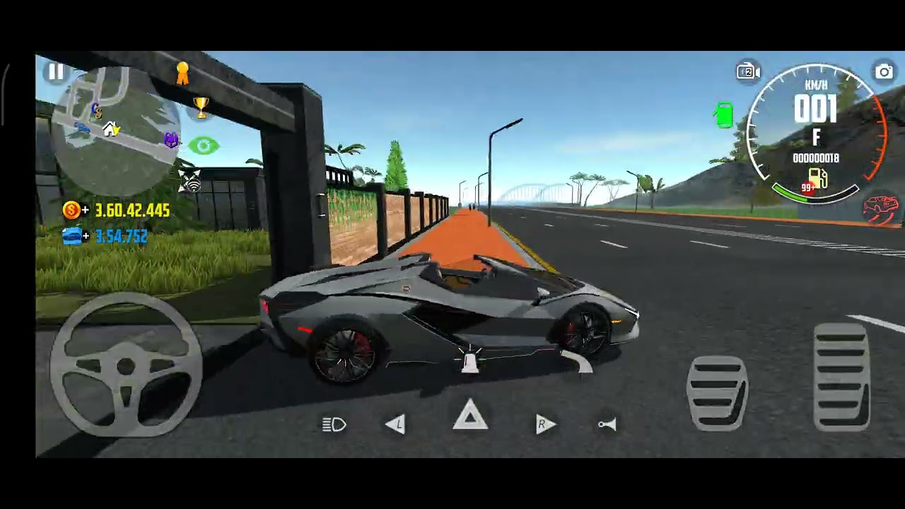 New Lamborghini Racing in Car Simulator 2 | Top Speed Test