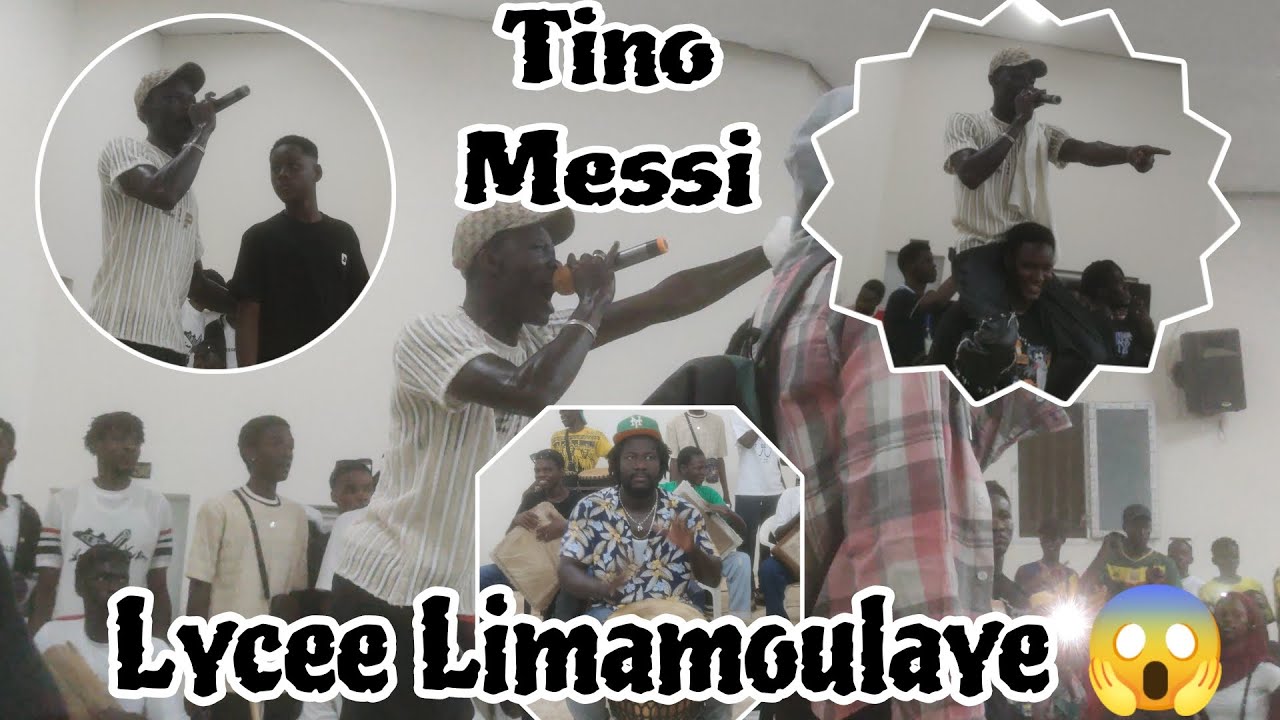 Ameth Tino et le Deranger Sico au lycee limamoulaye
