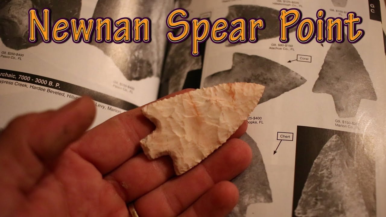 7000 year old Newnan Atlatl Spear Point Theory