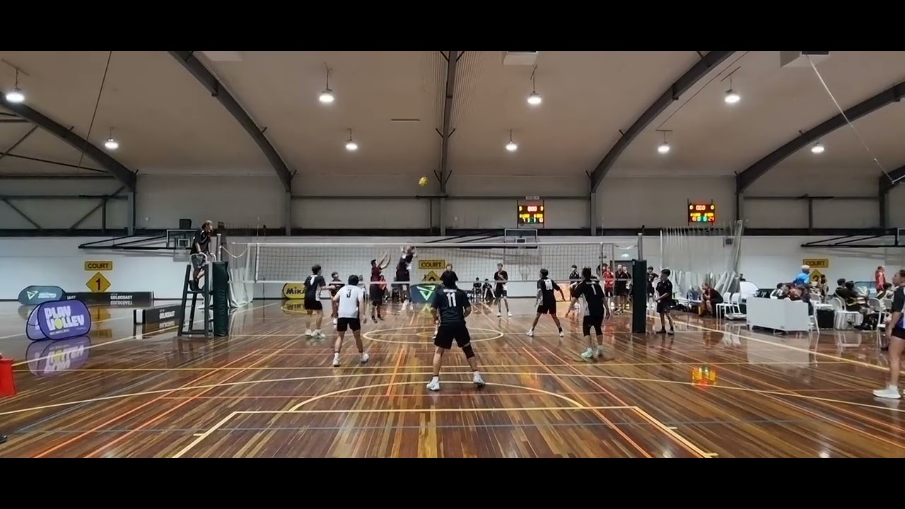 Rossmoyne vs Aquinas 3rd set PM, 2025 Australian Volleyball Schools Cup, Gold Coast Queensland Yr 9