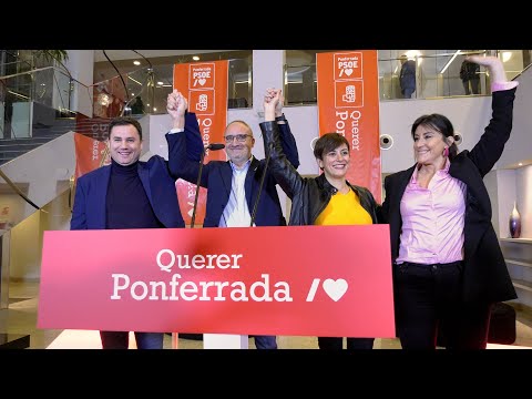 Olegario Ramón hace oficial su candidatura a la alcaldía mirando al futuro de Ponferrada