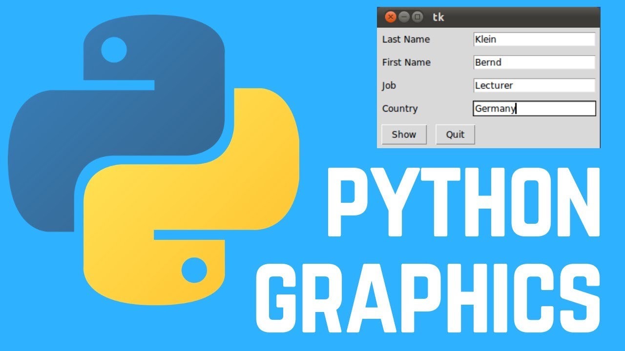 How to Create Basic Graphics using Python - Tkinter