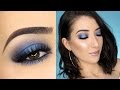 Blue Smokey Eye Makeup Tutorial