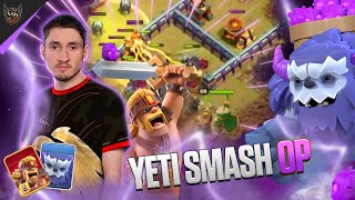 PRO DOMINATES WITH YETI SMASH IN THIS META | CLASH OF CLANS | TOWNHALL 16