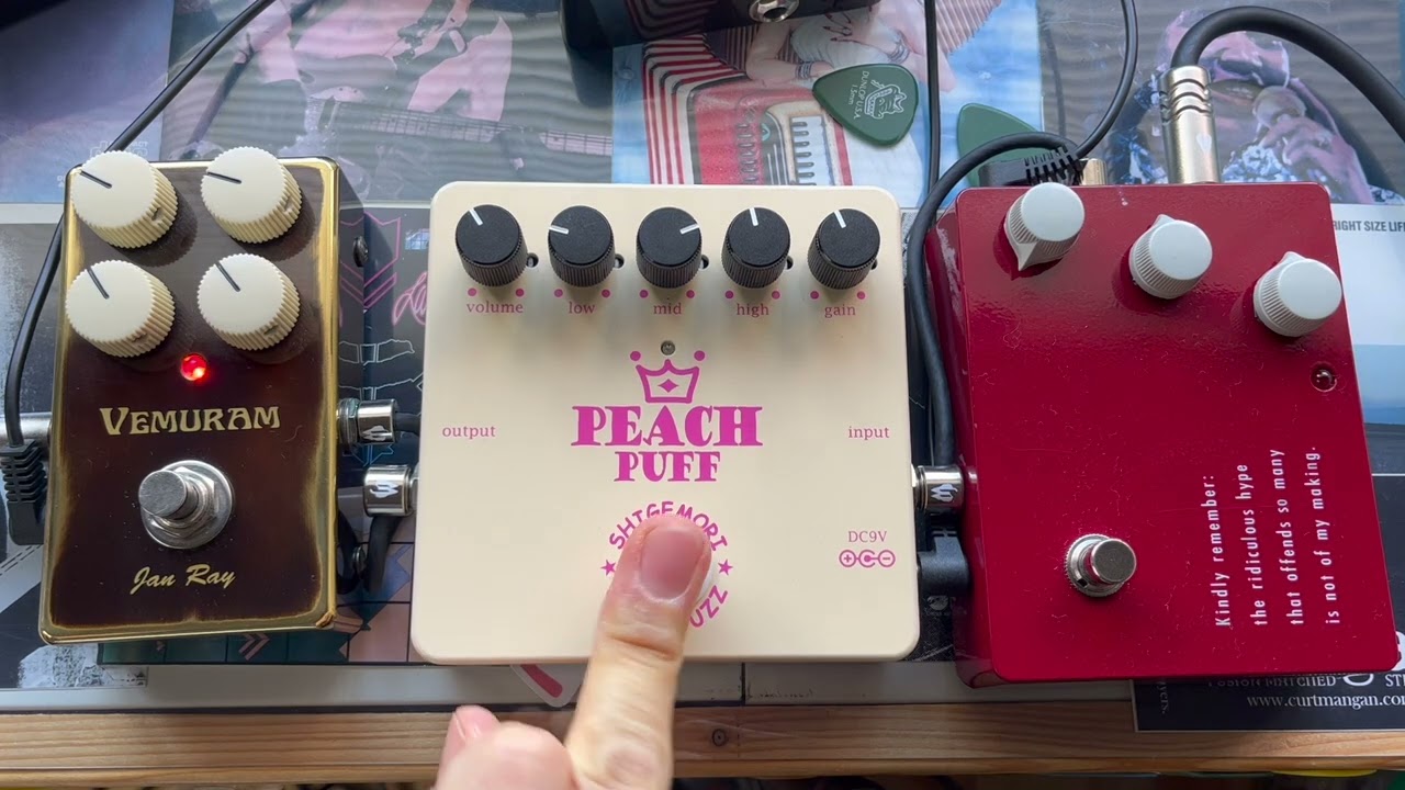 SHIGEMORI Peach Puff Stone Fuzz part 1