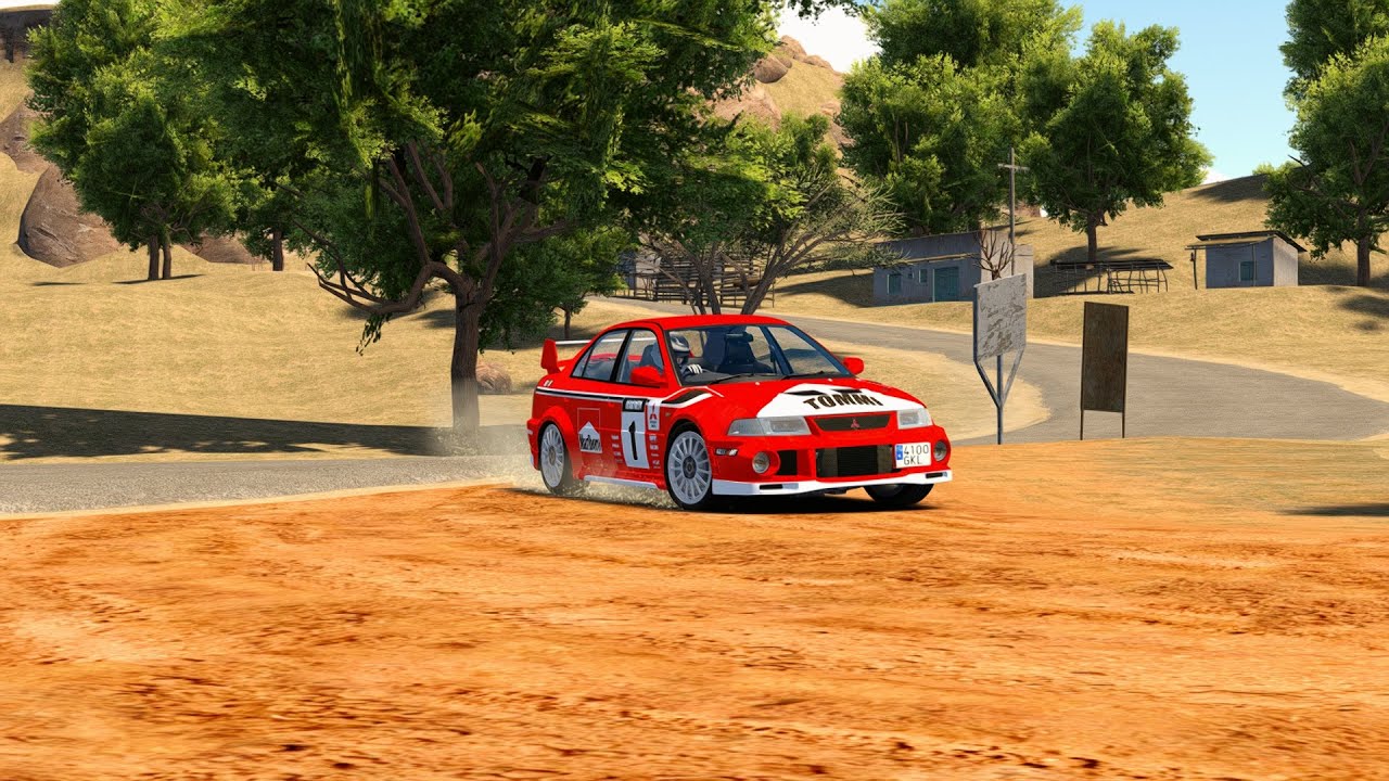 Rally Kenya Stage 1 WRC Mitsubishi Lancer EVO VI Assetto Corsa YouTube