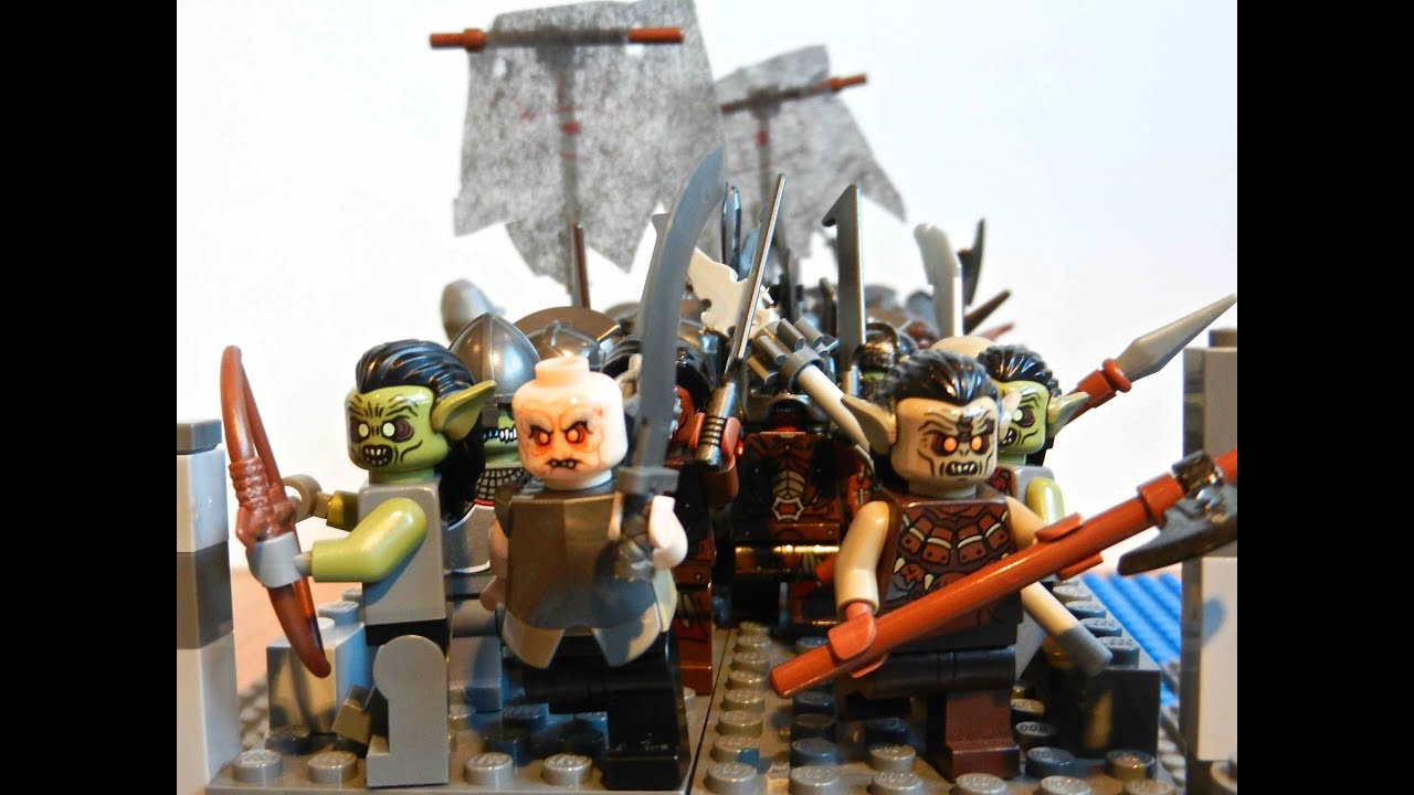 lord of the rings lego moc