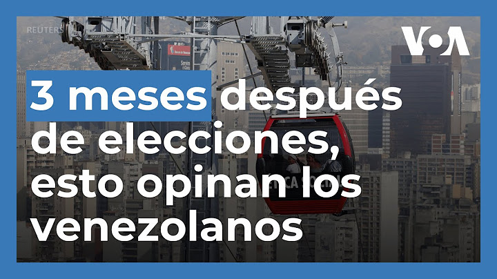 A tres meses de las cuestionadas elecciones presidenciales en Venezuela ¿qué opinan los venezolanos?