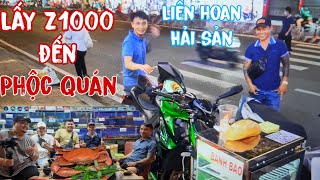 Bất ngờ Anh Tú Lang Thang, Bạn Tuấn Anh Tây Ninh ghé thăm QUÁN PHỘC và bàn tiệc Hải Sản Phương Nam