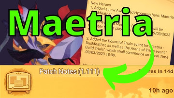 PATCH NOTES 1.111: NEW AWAKENED HYPOGEAN! [DB AFK ARENA]